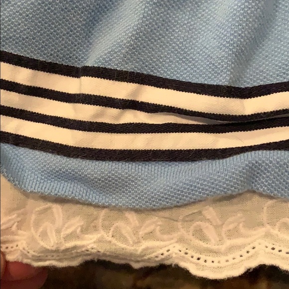 Ralph Lauren Baby Polo Dress with Lace Trim - Picture 3 of 4